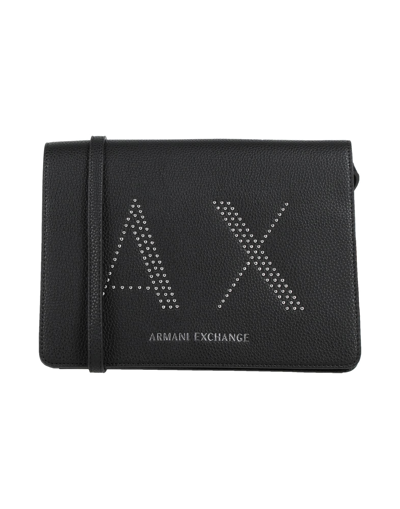 Armani Exchange Handbags In Black