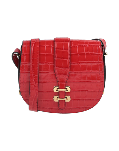 Alberta Ferretti Handbags In Red