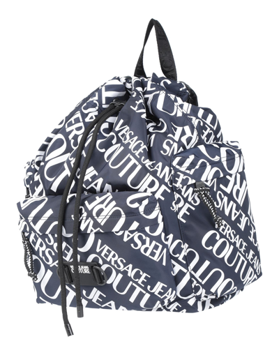 Versace Jeans Couture Backpacks In Dark Blue