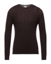 Eleventy Sweaters In Deep Purple