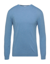 Daniele Fiesoli Sweaters In Pastel Blue