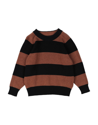 Molo Kids' Sweaters In Brown