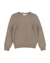 Name It® Kids' Sweaters In Khaki