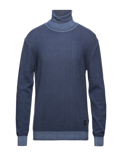 Roberto Cavalli Turtlenecks In Slate Blue
