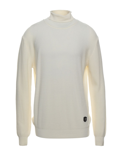 Roberto Cavalli Turtlenecks In Ivory