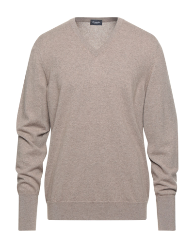 Drumohr Sweaters In Beige