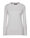 Alpha Studio Sweaters In Light Grey