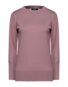 Alpha Studio Sweaters In Pastel Pink
