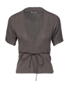 Peserico Cardigans In Khaki