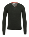 Brooksfield Sweaters In Dark Green