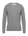 Dondup Sweaters In Light Grey