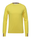 Manuel Ritz Sweaters In Yellow