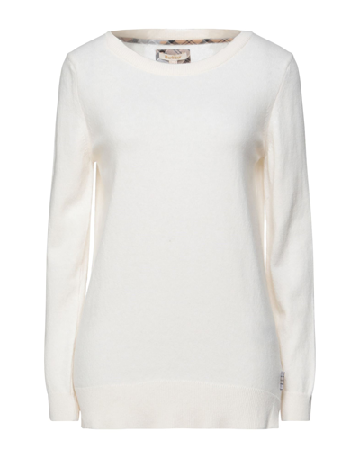 Barbour Sweaters In Ivory