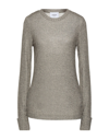 Dondup Woman Sweater Sand Size Xs Polyester, Elastane In Beige