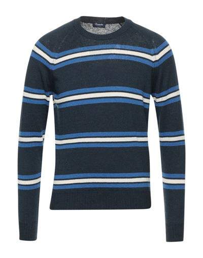 Drumohr Sweaters In Dark Blue