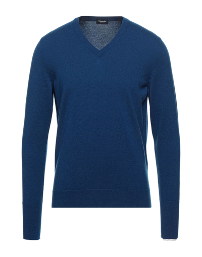 Drumohr Sweaters In Blue