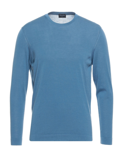 Drumohr Sweaters In Blue