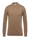 Daniele Fiesoli Sweaters In Camel
