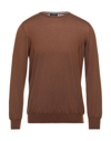 Barba Napoli Sweaters In Brown