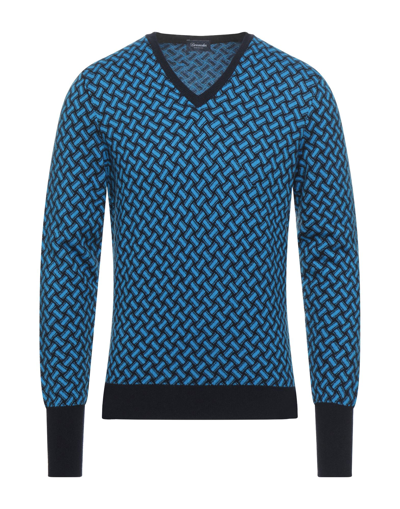 Drumohr Sweaters In Dark Blue