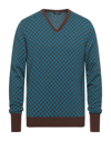 Drumohr Sweaters In Brown