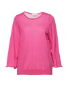 Ballantyne Sweaters In Fuchsia
