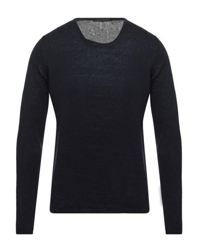 Daniele Alessandrini Sweaters In Dark Blue