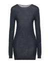 Rick Owens Sweaters In Dark Blue