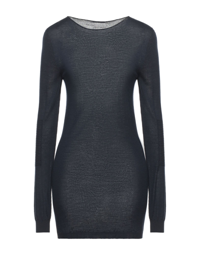 Rick Owens Sweaters In Dark Blue