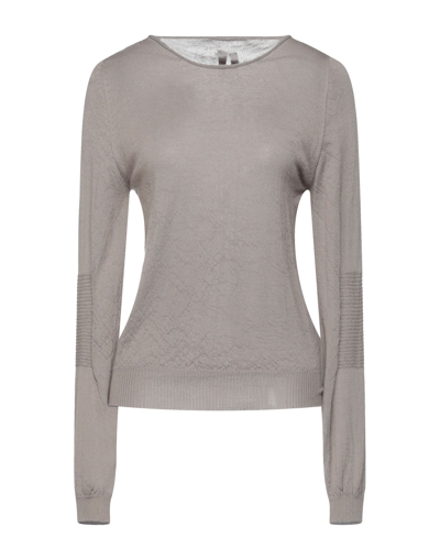 Rick Owens Sweaters In Light Brown