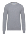 Malo Sweaters In Light Grey