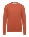 Ballantyne Sweaters In Rust