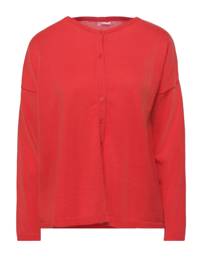 Rossopuro Cardigans In Red