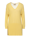 N.o.w. Andrea Rosati Cashmere Sweaters In Yellow