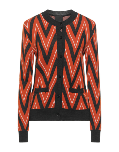 Band Of Outsiders Cardigans In Orange