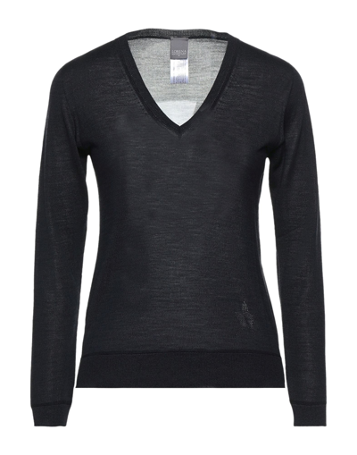 Lorena Antoniazzi Sweaters In Dark Blue