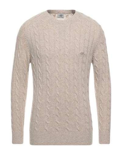 Henry Cotton's Sweaters In Beige