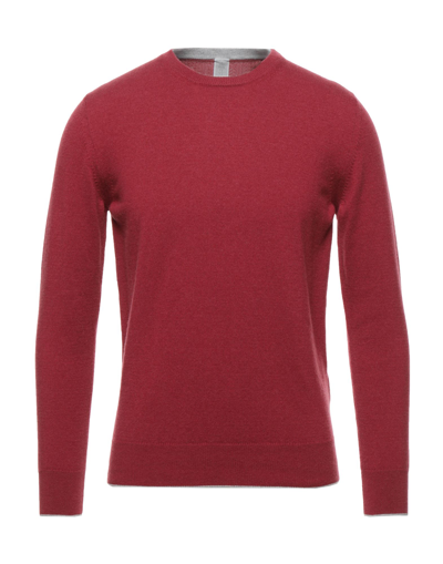 Eleventy Sweaters In Garnet