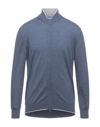 Gran Sasso Cardigans In Slate Blue