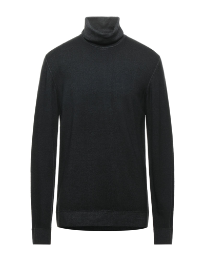 Alpha Studio Turtlenecks In Grey