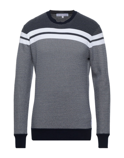 Orlebar Brown Sweaters In Dark Blue