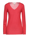 Lamberto Losani Sweaters In Red