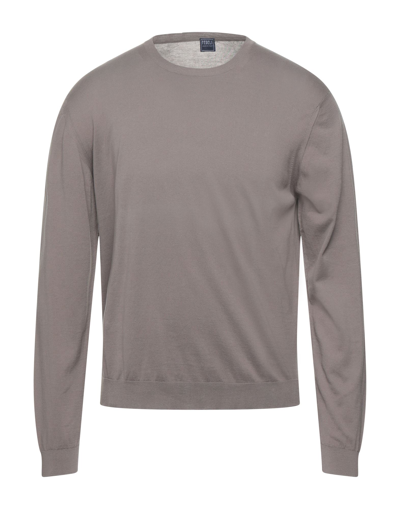 Fedeli Sweaters In Grey