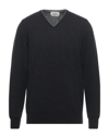 Brooksfield Sweaters In Steel Grey