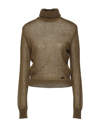 Dsquared2 Turtlenecks In Military Green