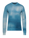 Alanui Sweaters In Pastel Blue