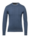Donvich Sweaters In Slate Blue