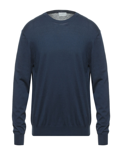 Ballantyne Sweaters In Dark Blue
