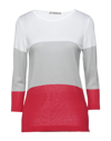 TSD12 TSD12 WOMAN SWEATER WHITE SIZE L VISCOSE, ACRYLIC,14175566AC 7