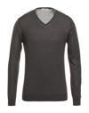Kangra Cashmere Sweaters In Dark Brown